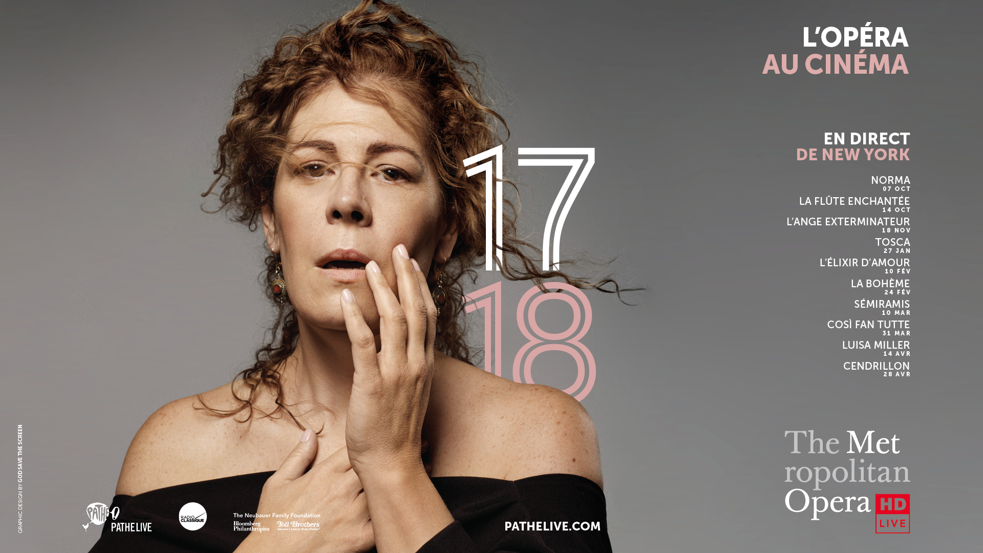 Archivé: PATHE LIVE: Metropolitan Opéra – Saison 2017-2018