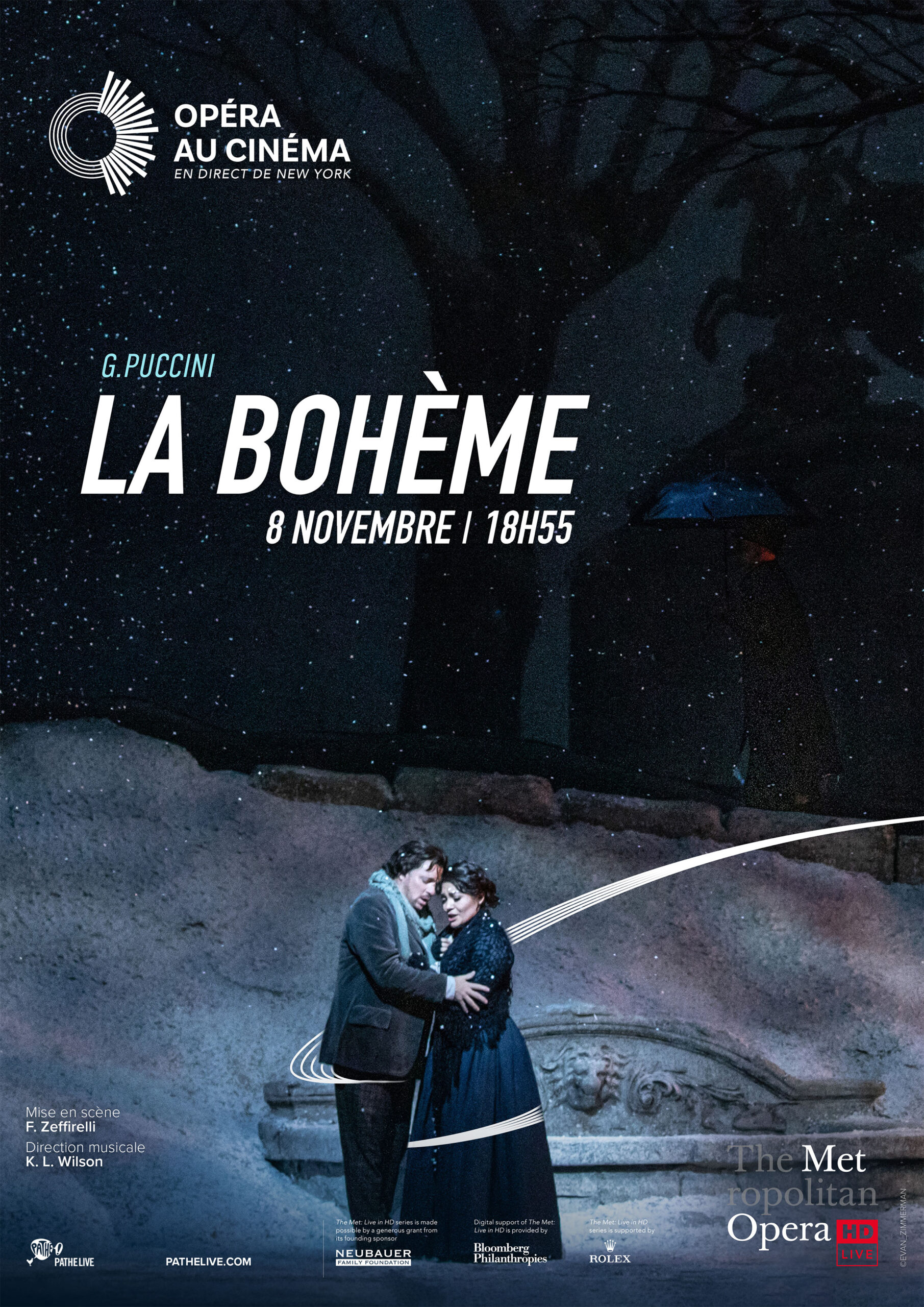 La Bohème de Giacomo Puccini- Pathé Live