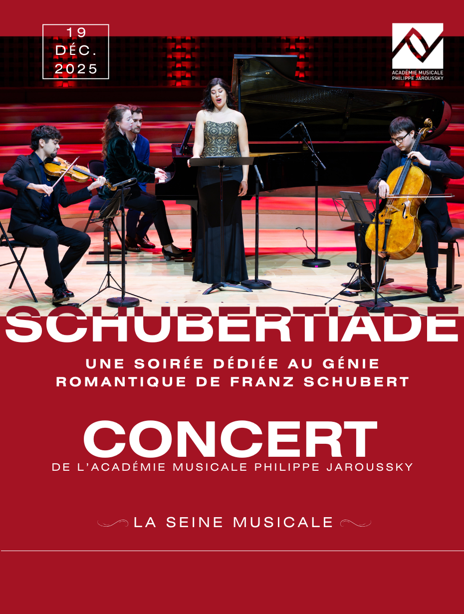 CONCERT « SCHUBERTIADE » – Académie Jaroussky