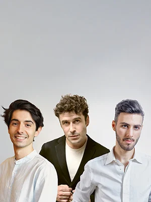 Les trois contre-ténors !