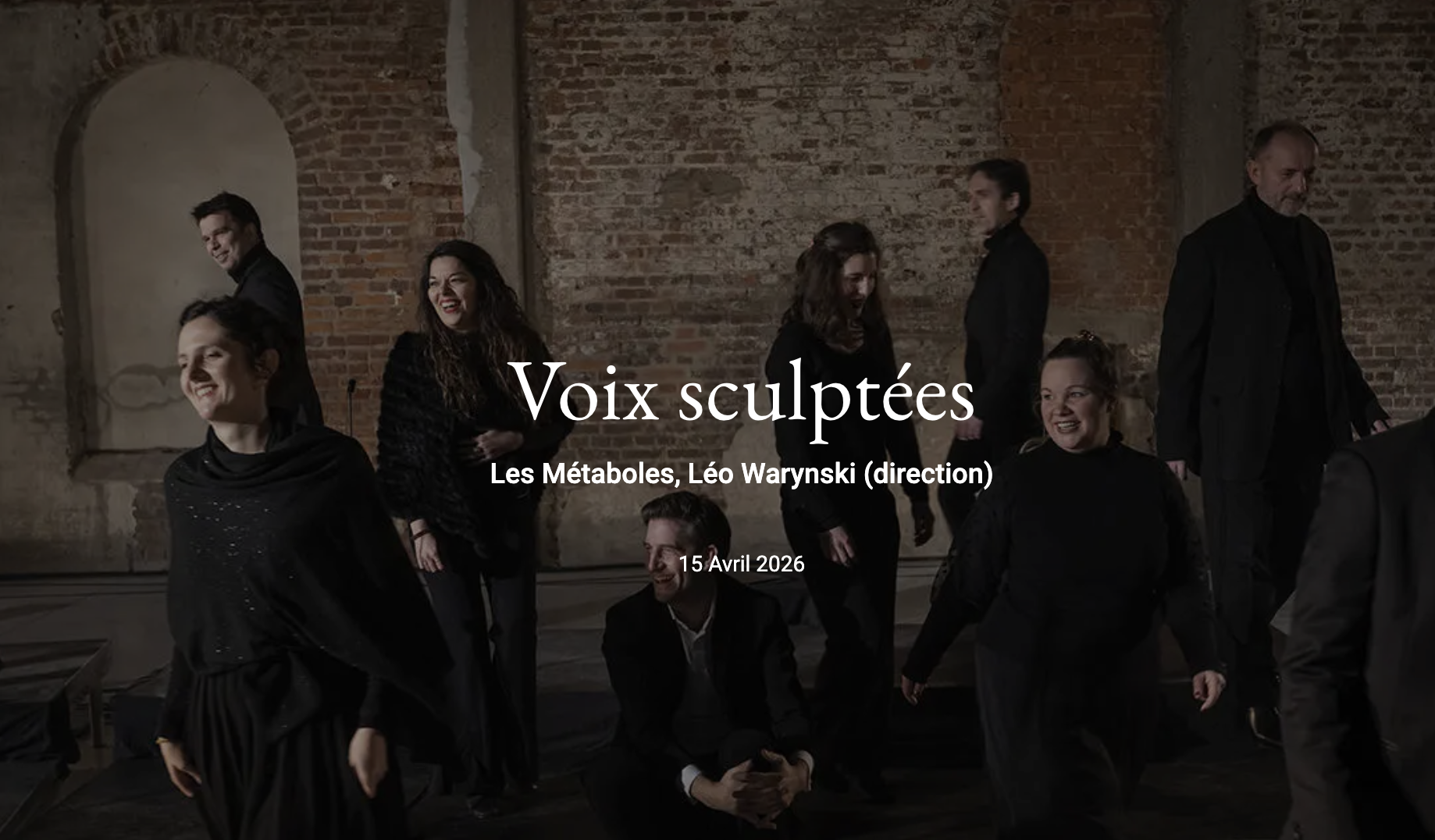 Voix sculptées